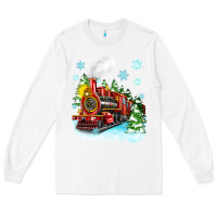 White christmas polar express Long Sleeve Tee - Zillion Design Studio