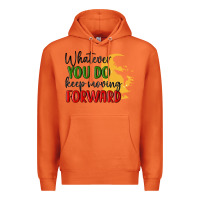 Carrot whatever you do keep moving forward martin luther Premium Hoodie - MaliasSmallBusiness