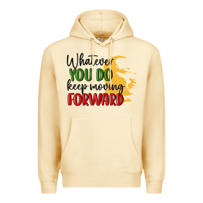 Whatever You Do Keep Moving Forward Martin Luther Premium Hoodie by MaliasSmallBusiness | Teevron