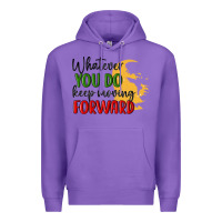 Purple whatever you do keep moving forward martin luther Premium Hoodie - MaliasSmallBusiness