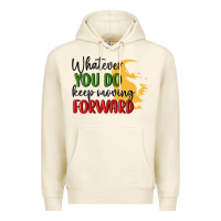 Sandshell whatever you do keep moving forward martin luther Premium Hoodie - MaliasSmallBusiness