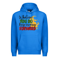 True Royal whatever you do keep moving forward martin luther Premium Hoodie - MaliasSmallBusiness