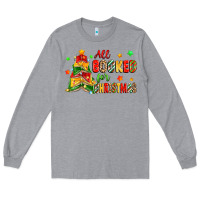 Heather Grey all booked for christmas Long Sleeve Tee - Zillion Design Studio