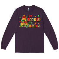 Plum all booked for christmas Long Sleeve Tee - Zillion Design Studio