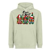 Matcha cinco de mayo mexican flag gnomes Heavyweight Hoodie - RacoonDesign