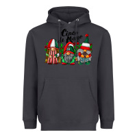 Smoke cinco de mayo mexican flag gnomes Heavyweight Hoodie - RacoonDesign