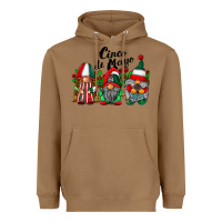 Toasted Coconut cinco de mayo mexican flag gnomes Heavyweight Hoodie - RacoonDesign