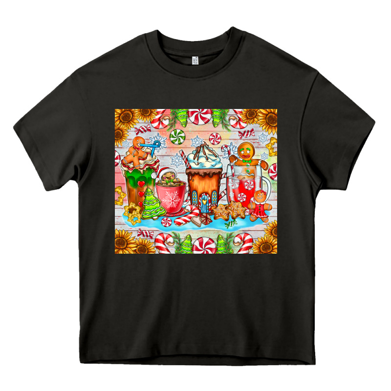 Christmas Coffee Class Heavy Core Tee by CowhideDigitalArt | Teevron