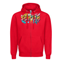 Red scrub life Zipper Hoodie - texasbilliewilder