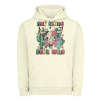 Pigment Pistachio she kinda buck wild Urban Hoodie - MaliasSmallBusiness