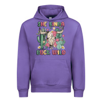 Tulip she kinda buck wild Urban Hoodie - MaliasSmallBusiness