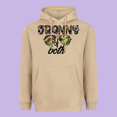 Granny Of Both Heavyweight Hoodie Designed By Cowhidedigitalart
