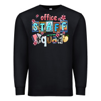 Black staff squad Premium Sweatshirt - AdoDesignShop