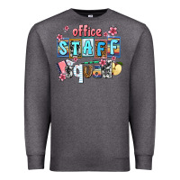Charcoal Heather staff squad Premium Sweatshirt - AdoDesignShop