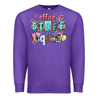 Purple staff squad Premium Sweatshirt - AdoDesignShop
