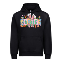 Black easter  rabbit Urban Hoodie - MaliasSmallBusiness
