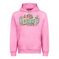 Fuchsia Pink easter  rabbit Urban Hoodie - MaliasSmallBusiness