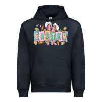 Navy easter  rabbit Urban Hoodie - MaliasSmallBusiness