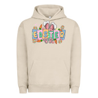Pigment French Oak easter  rabbit Urban Hoodie - MaliasSmallBusiness