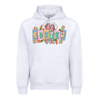 White easter  rabbit Urban Hoodie - MaliasSmallBusiness