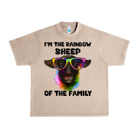 French Oak i'm the rainbow sheep of the family suffolk sheep Urban Heavy Tee - Artiststas