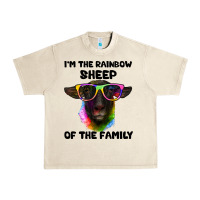Sandshell i'm the rainbow sheep of the family suffolk sheep Urban Heavy Tee - Artiststas