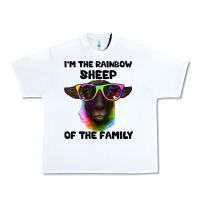 White i'm the rainbow sheep of the family suffolk sheep Urban Heavy Tee - Artiststas