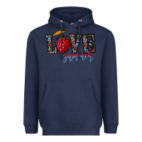 Navy love summer Heavyweight Hoodie - CowhideDigitalArt