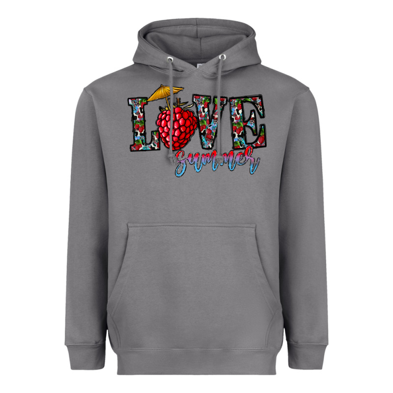 Love Summer Heavyweight Hoodie by CowhideDigitalArt | Teevron