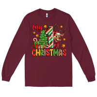 Burgundy my first christmas Long Sleeve Tee - Zillion Design Studio