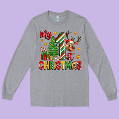 Long Sleeve Tee my first christmas