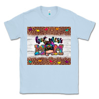 Dusty Blue hot mess mom Classic Tee - Zillion Design Studio