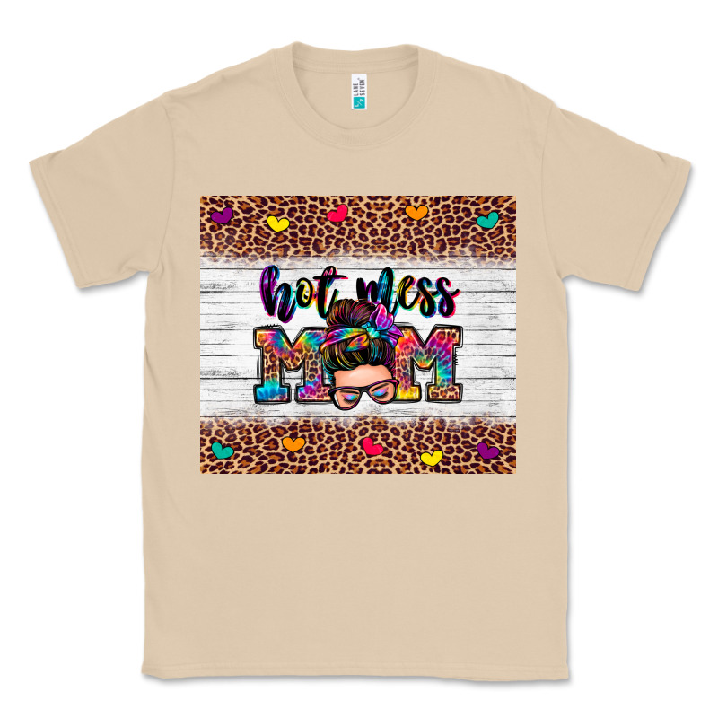 Hot Mess Mom Classic Tee by Zillion Design Studio | Teevron