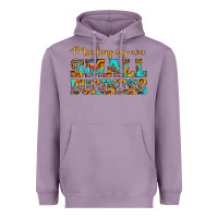 Lavender minding my own small business Heavyweight Hoodie - HRA Design Shop