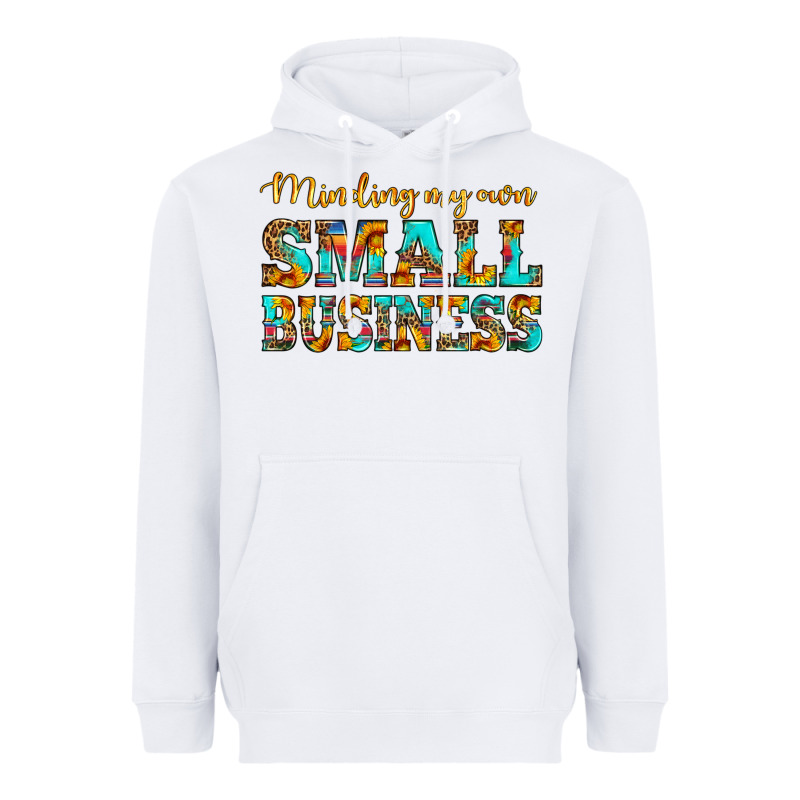 Minding My Own Small Business Heavyweight Hoodie by HRA Design Shop | Teevron