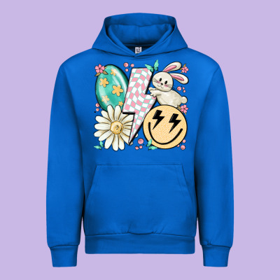 Retro Easter Urban Hoodie Designed By Maliassmallbusiness