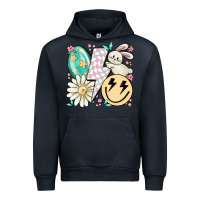 Navy retro easter Urban Hoodie - MaliasSmallBusiness