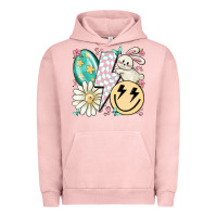 Pigment Salmon retro easter Urban Hoodie - MaliasSmallBusiness