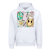 White retro easter Urban Hoodie - MaliasSmallBusiness