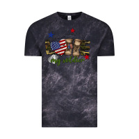 Cloud Black Love My Soldier Vintage Tee - BarkalooDesign
