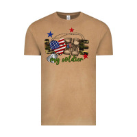 Vintage Camel Love My Soldier Vintage Tee - BarkalooDesign