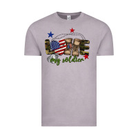 Vintage Zinc Love My Soldier Vintage Tee - BarkalooDesign