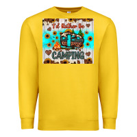 Lemon i’d rather be camping Premium Sweatshirt - JahusDesignShop