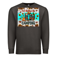 Smoke i’d rather be camping Premium Sweatshirt - JahusDesignShop