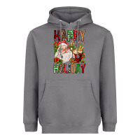 Storm happy holiday santa claus christmas Heavyweight Hoodie - FaDigitalArtStudio