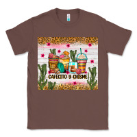Chestnut Cafecito y chisme coffee cups Classic Tee - Zillion Design Studio