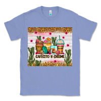 Colony Blue Cafecito y chisme coffee cups Classic Tee - Zillion Design Studio