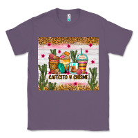 Lavender Cafecito y chisme coffee cups Classic Tee - Zillion Design Studio