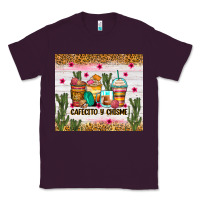 Plum Cafecito y chisme coffee cups Classic Tee - Zillion Design Studio