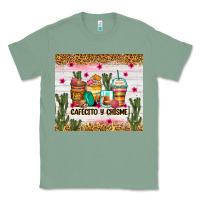Sage Cafecito y chisme coffee cups Classic Tee - Zillion Design Studio